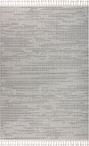 Covor traversa Mads gri cu franjuri 60x90 cm - LunaHome.ro