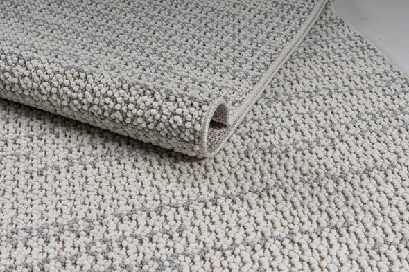 Covor traversa Mads gri cu franjuri 60x90 cm - LunaHome.ro