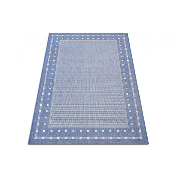 Covor traversa Naturalle albastru de interior si exterior 80x150 cm