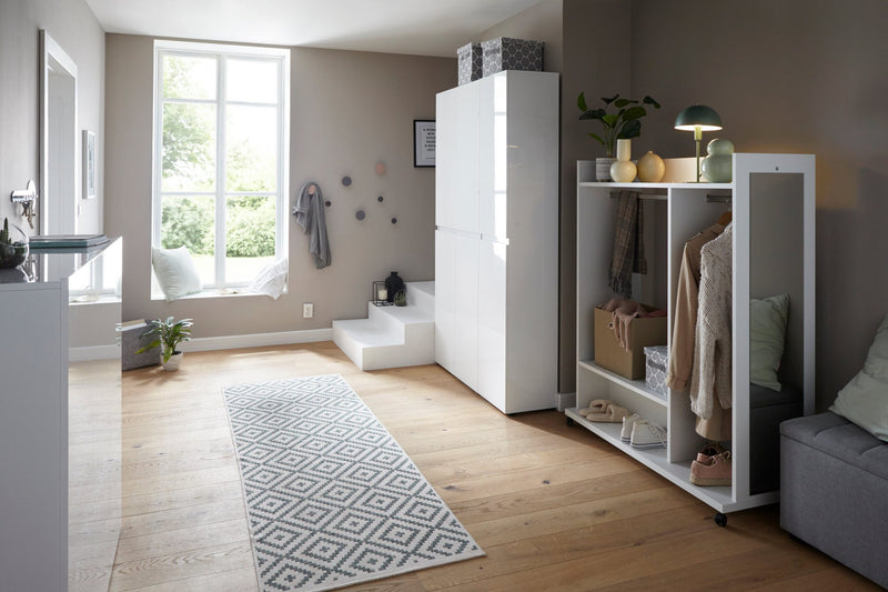 Covor traversă Ronda potrivit si pentru exterior, verde 80x250 cm - LunaHome.ro