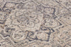 Covor traversa Sand cu fire scurte model oriental gri 80x200 cm - LunaHome.ro