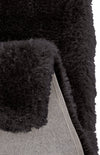 Covor traversă Shaggy Micro exclusiv, negru 80x250 cm - LunaHome.ro