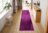 Covor traversa Shaggy »Magong« foarte pufos si moale, violet 80x250 cm - LunaHome.ro