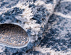 Covor traversă TopShag moale si pufos albastru, 66x90 cm - LunaHome.ro