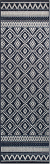 Covor traversa Toronto pentru interior si exterior albastru 67x230 cm - LunaHome.ro