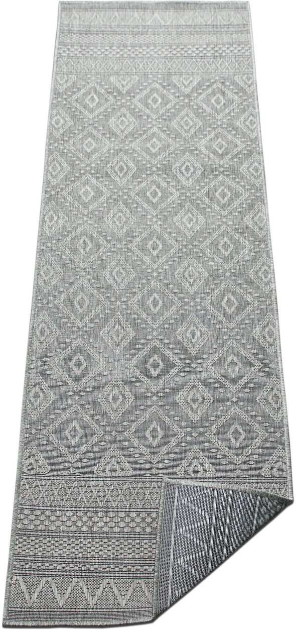 Covor traversa Toronto pentru interior si exterior gri 67x230 cm