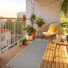 Covor traversa Toronto pentru interior si exterior gri 67x230 cm