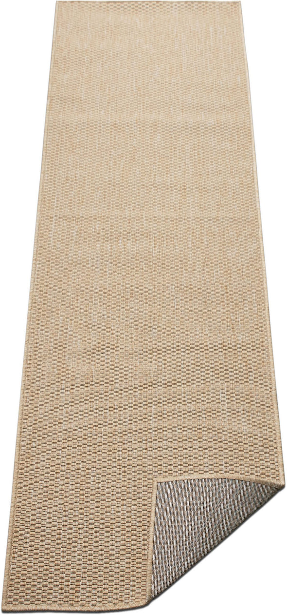 Covor traversa Venice cu tesatura plata, aspect de sisal, bej 80x250 cm