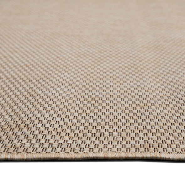 Covor traversa Venice cu tesatura plata, aspect de sisal, bej 80x250 cm