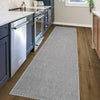 Covor traversa Venice cu tesatura plata, aspect de sisal, gri 80x250 cm - LunaHome.ro