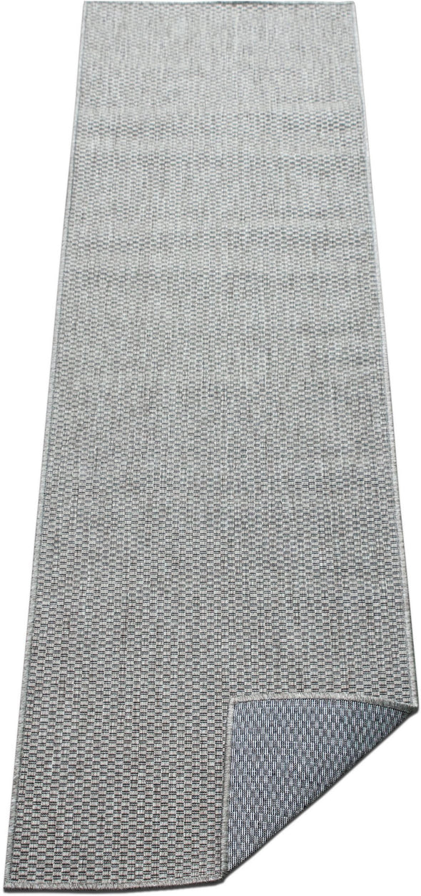 Covor traversa Venice cu tesatura plata, aspect de sisal, gri 80x250 cm - LunaHome.ro