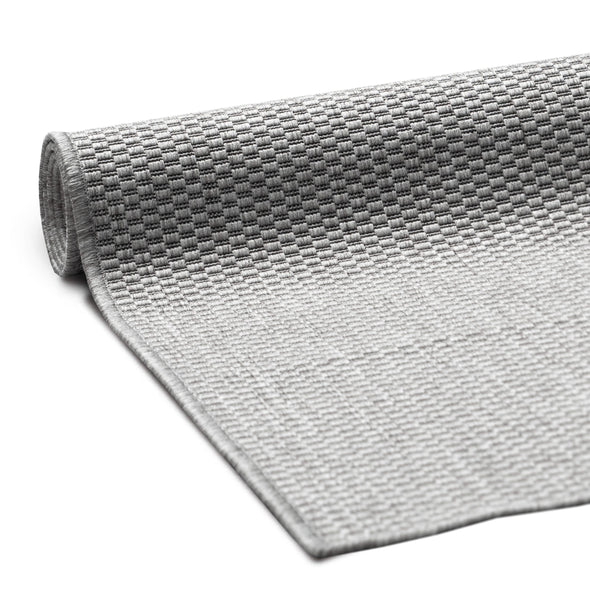 Covor traversa Venice cu tesatura plata, aspect de sisal, gri 80x250 cm - LunaHome.ro