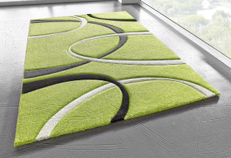 Covor traversa »Bilbao« verde usor de intretinut 200x200 cm - LunaHome.ro