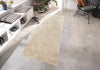 Covor traversa »Deman« moale si pufos, aspect stralucitor, bej 80x250 cm - LunaHome.ro