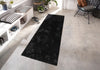 Covor traversa »Deman« moale si pufos, aspect stralucitor, negru 67x230 cm - LunaHome.ro