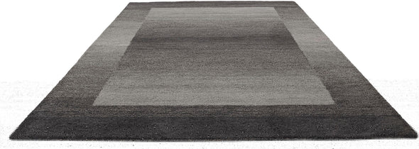 Covor traversa »Gabbeh Super« din lână pură gri 60x90 cm - LunaHome.ro