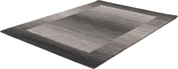 Covor traversa »Gabbeh Super« din lână pură gri 60x90 cm - LunaHome.ro