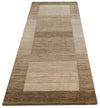 Covor traversa »Gabbeh Super« din lână pură maro 90x250 cm
