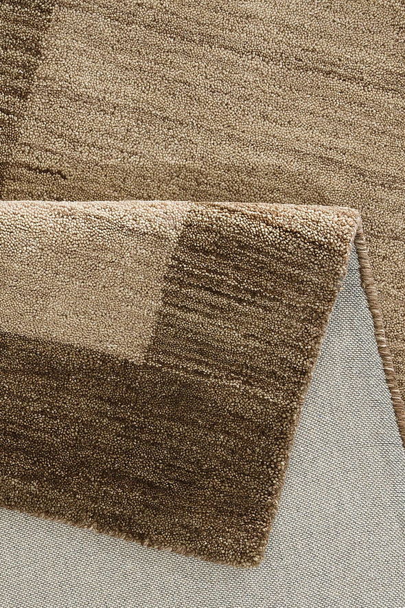 Covor traversa »Gabbeh Super« din lână pură maro 90x250 cm
