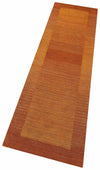 Covor traversa »Gabbeh Super« din lână pură ruginiu 70x240 cm - LunaHome.ro
