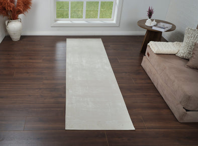 Covor traversă »Hamsa« cu aspect vintage, model 3D, crem 67x230 cm - LunaHome.ro