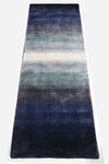 Covor traversa »Katalin« din viscoza albastru 90x250 cm - LunaHome.ro