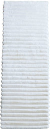 Covor traversa »Melanie« de blana sintetica cu model 3D alb, 67x230 cm - LunaHome.ro