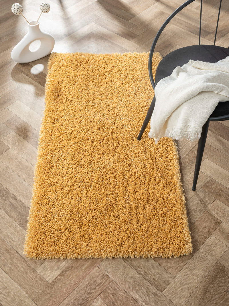 Covor traversa »My Shaggy« foarte pufos, galben 70x140 cm - LunaHome.ro