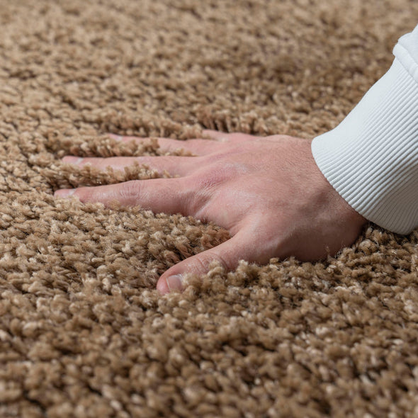 Covor traversa »Shaggy Soft« cu fir lung pufos maro 80x250 cm