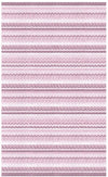 Covor traversa Dreams cu aspect impletit roz 65x180 cm - LunaHome.ro