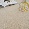 Covor traversa pufos Cali Light crem din microfibra 120x180 cm - LunaHome.ro