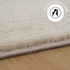 Covor traversa pufos Cali Light crem din microfibra 120x180 cm - LunaHome.ro