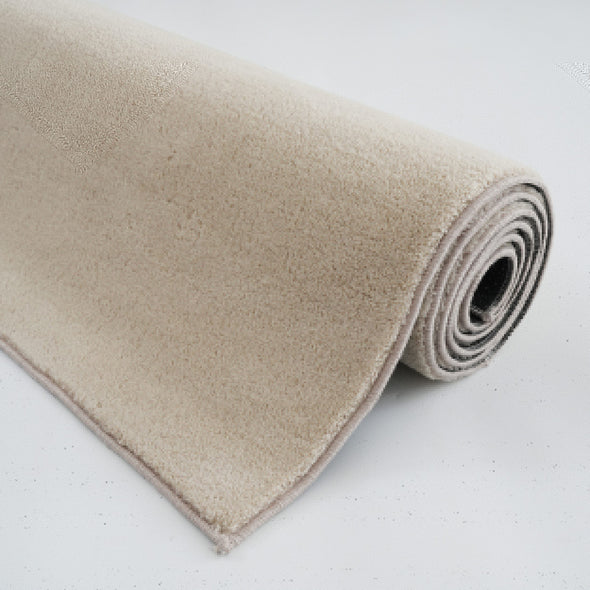Covor traversa pufos Cali Light crem din microfibra 120x180 cm - LunaHome.ro