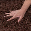 Covor traversa pufos »Shaggy 30« maro foarte moale 80x300 cm - LunaHome.ro