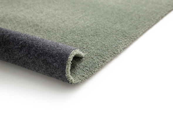 Covor traversa pufos lavabil Adrienne verde 80x150 cm - LunaHome.ro