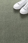 Covor traversa pufos lavabil Adrienne verde 80x150 cm - LunaHome.ro