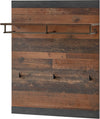 Cuier Brooklyn cu design industrial, maro antic, 80x100 cm - LunaHome.ro