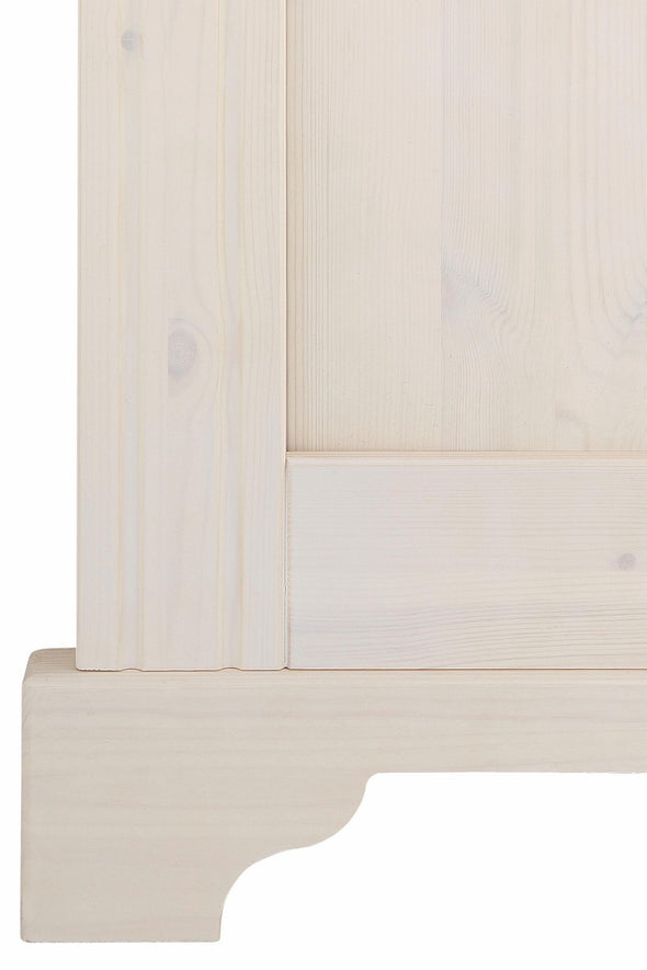 Cuier Rustic din lemn de pin alb 64 cm lățime - LunaHome.ro