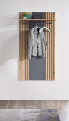 Cuier de perete Lagos cu design in 2 culori cu dungi 80 cm - LunaHome.ro
