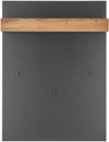 Cuier de perete City Giron cu design modern gri 100 cm lățime - LunaHome.ro