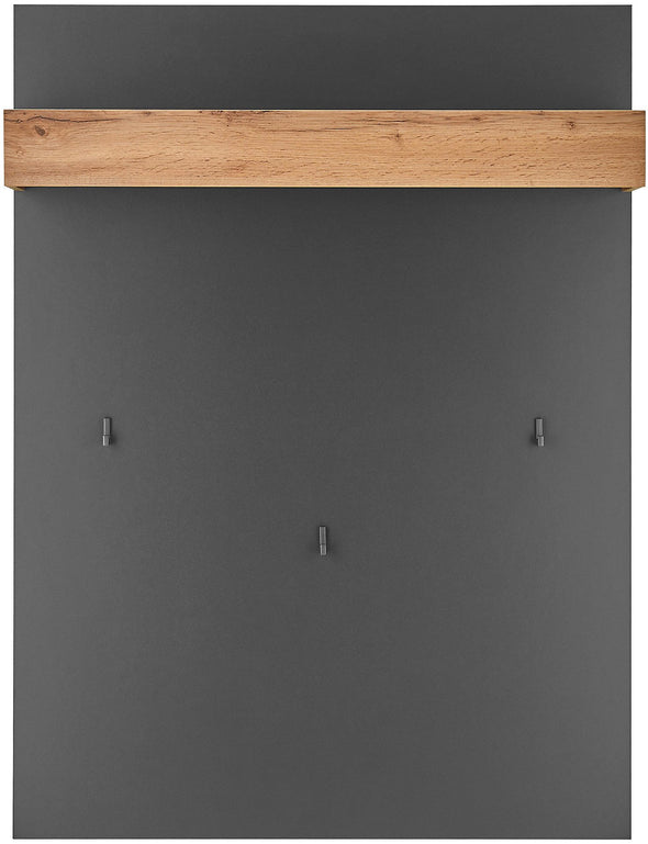 Cuier de perete City Giron cu design modern gri 100 cm lățime - LunaHome.ro