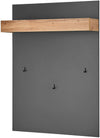 Cuier de perete City Giron cu design modern gri 100 cm lățime - LunaHome.ro