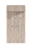 Cuier de perete Como cu aspect de lemn 5 carlige 67 cm - LunaHome.ro