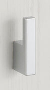 Cuier de perete Siena cu aspect de lemn alb, 107 cm lățime - LunaHome.ro