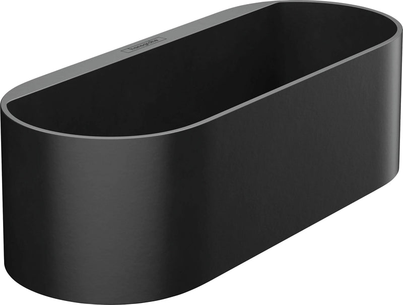 Cutie accesoriu pentru baie HansGrohe Wallstoris negru mat - LunaHome.ro