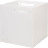 Cutie de depozitare alba Berlin cu manere 34x34x34 cm - LunaHome.ro