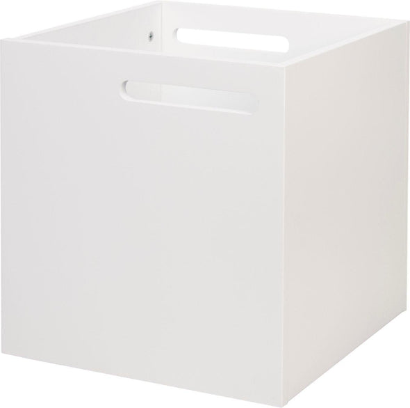 Cutie de depozitare alba Berlin cu manere 34x34x34 cm - LunaHome.ro