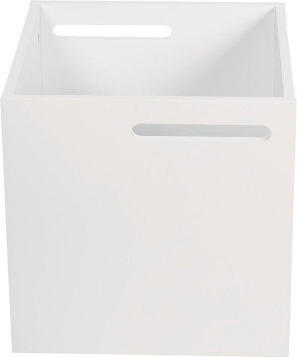 Cutie de depozitare alba Berlin cu manere 34x34x34 cm - LunaHome.ro