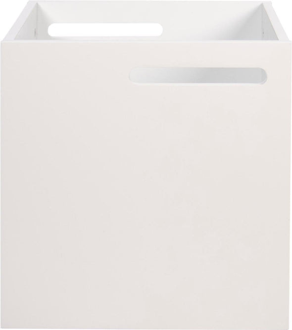 Cutie de depozitare alba Berlin cu manere 34x34x34 cm - LunaHome.ro