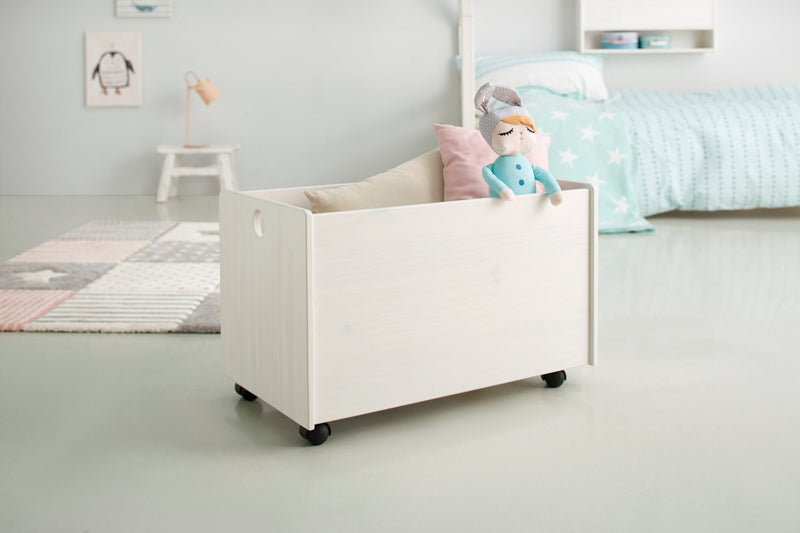 Cutie pentru jucarii Luttenhut din lemn de pin alb, 68x39 cm - LunaHome.ro